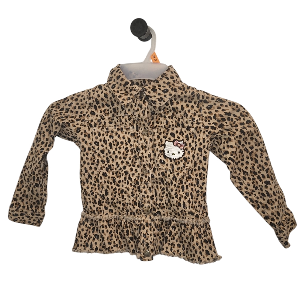 Hello Kitty Leopard Print Jacket - Picture 3 of 9